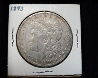 1893 Silver Morgan