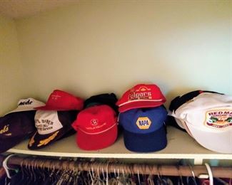 Vintage Truckers Hats (i.e. Folgers, Abu Garcia, Redman, Napa, Remington and Lots More)
