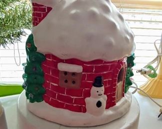 Ceramic Christmas Igloo Light