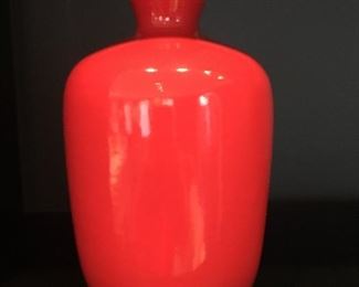 Asian Pottery Bud Vase