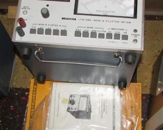 Leader LFM-39A Wow & Flutter Meter