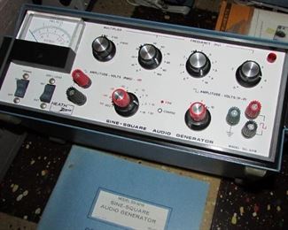Heath/Zenith SG-5218 Sine-Square Audio Generator