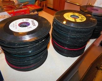 Lots of old 45 Records