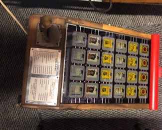 Penny machine Bally one of a kind researched working
