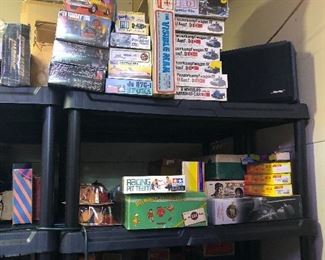 Vintage toys and games