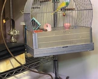 Vintage bird cage