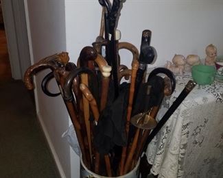 Canes and parasols