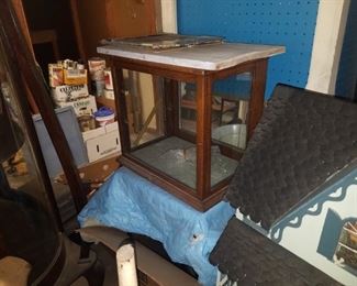 Several display cases