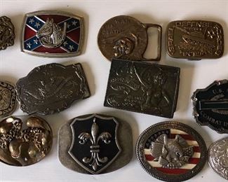 Lots of buckles