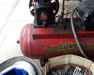 Air compressor. 