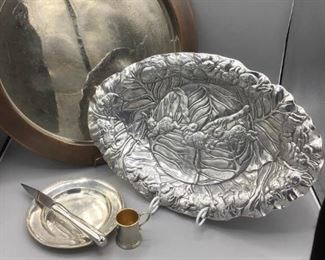 Arthur Court and Waterford Silver Entertaining Collection