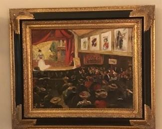 Colorful Theater Painting