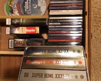 DVDs, CDs, and Audiobooks