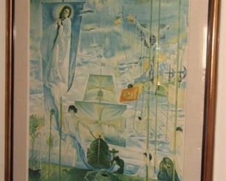 Salvador Dali The Discovery of America by Columbus Hand Signed
