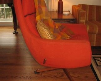 Pair of Mid Century Modern Reclining Chairs