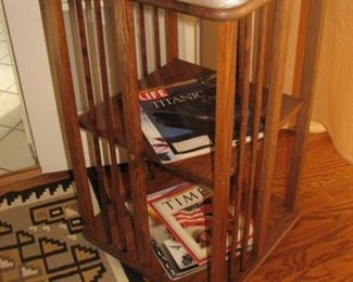MCM Revolving Bookcase