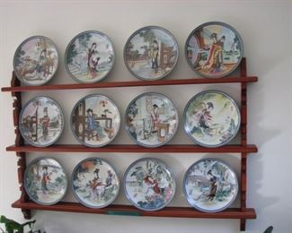 Collectible Plates "Beauties of the Red Mansion"