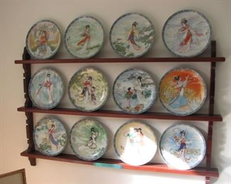 Legends of West Lake collectible plates