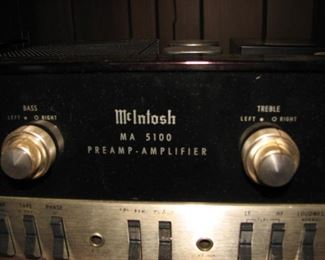 Vintage McIntosh preamp