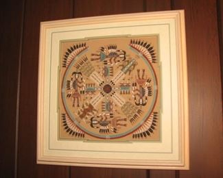 Navajo sand art