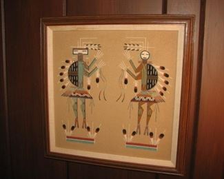 Navajo sand art