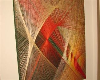 MCM abstract string art