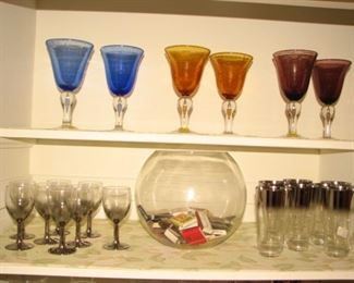 Vintage glassware