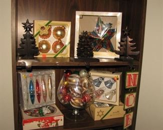 Vintage Christmas ornaments