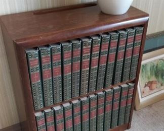 1956 Encyclopedia Britannica 24 Volume Complete Set Vintage Leather Bound