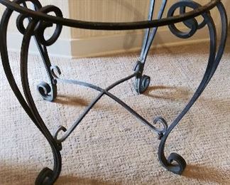 Wrought iron table