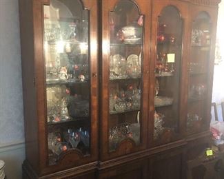 Henredon’s “18th Century Portfolio” china cabinet