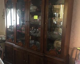 Henredon’s “18th Century Portfolio” china cabinet