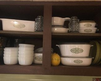 Corningware pieces