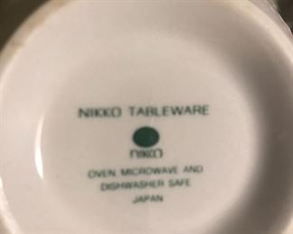 Nikko tableware set