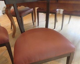 French Country Maple Extension Table & 6 Chairs
Baker Furniture Milling (detail of chair)