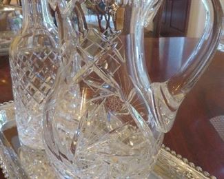 Cut Glass Pitcher