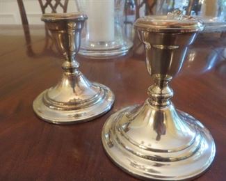Gorham Silver Candlesticks