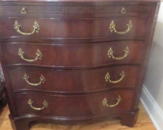Mahogany Chest with pill-out Shelf
Henkel Harris Furniture
36" W x 20.5" D" 34" H