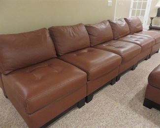 5 pcs Leather Sectional Sofa
Walter E. Smithe