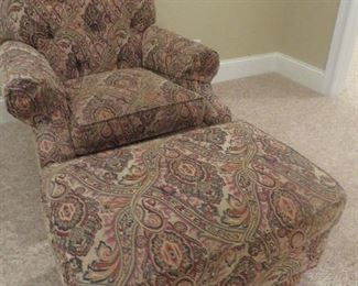 Tufted Back Club Chair with Ottoman
Walter E. Smithe