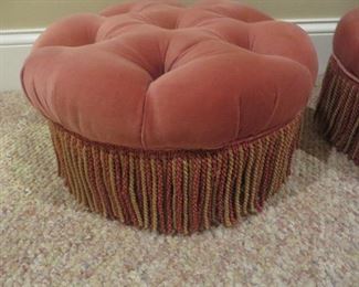 Tufted Ottoman with Fringe
Pearson Furniture Company