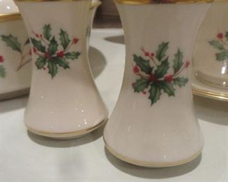 Lenox "Holiday" China Salt & Pepper