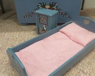 American Girl Doll - Kirsten Bedroom Furniture 3-pcs
Trunk, Bed & Night Table