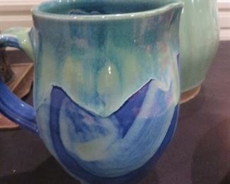 Scott Carlson Pottery Pottery Gallery, Arroyo Seco, New Mexico