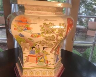 Chinese Porcelain Lamp (detail)