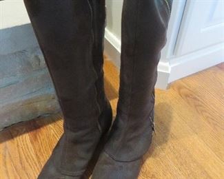 Donald Pliner Black Knee High Boots - size 9