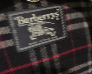 Burberry Brit Black Wool Duffle Coat Jacket
Burberry
