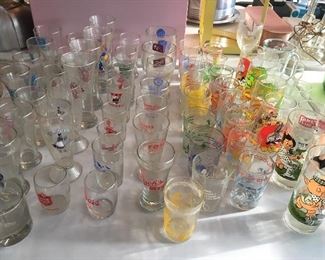 Beer glasses and cartoon glasses