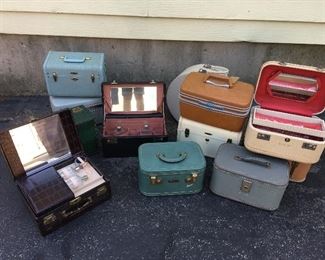 Numerous train (travel) cases. Have many more.