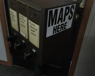 Map dispenser